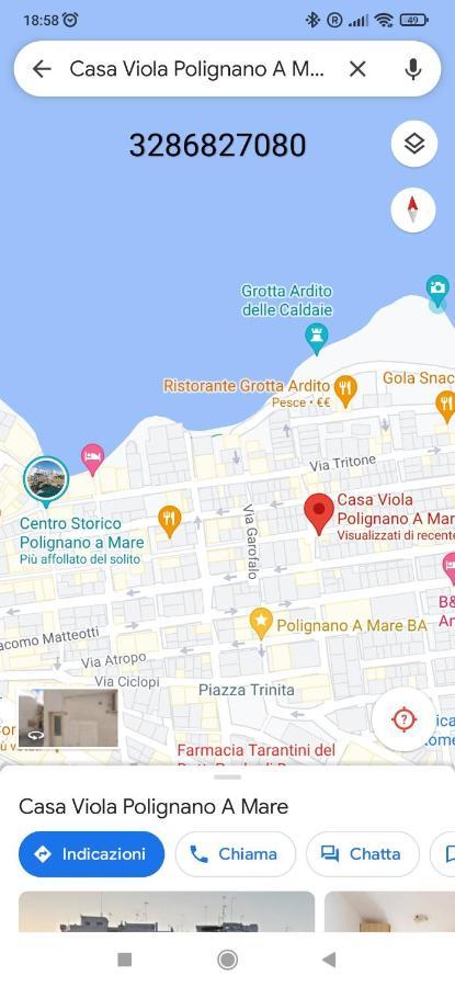 Casa Viola -Locazione Breve Apartman Polignano a Mare Kültér fotó
